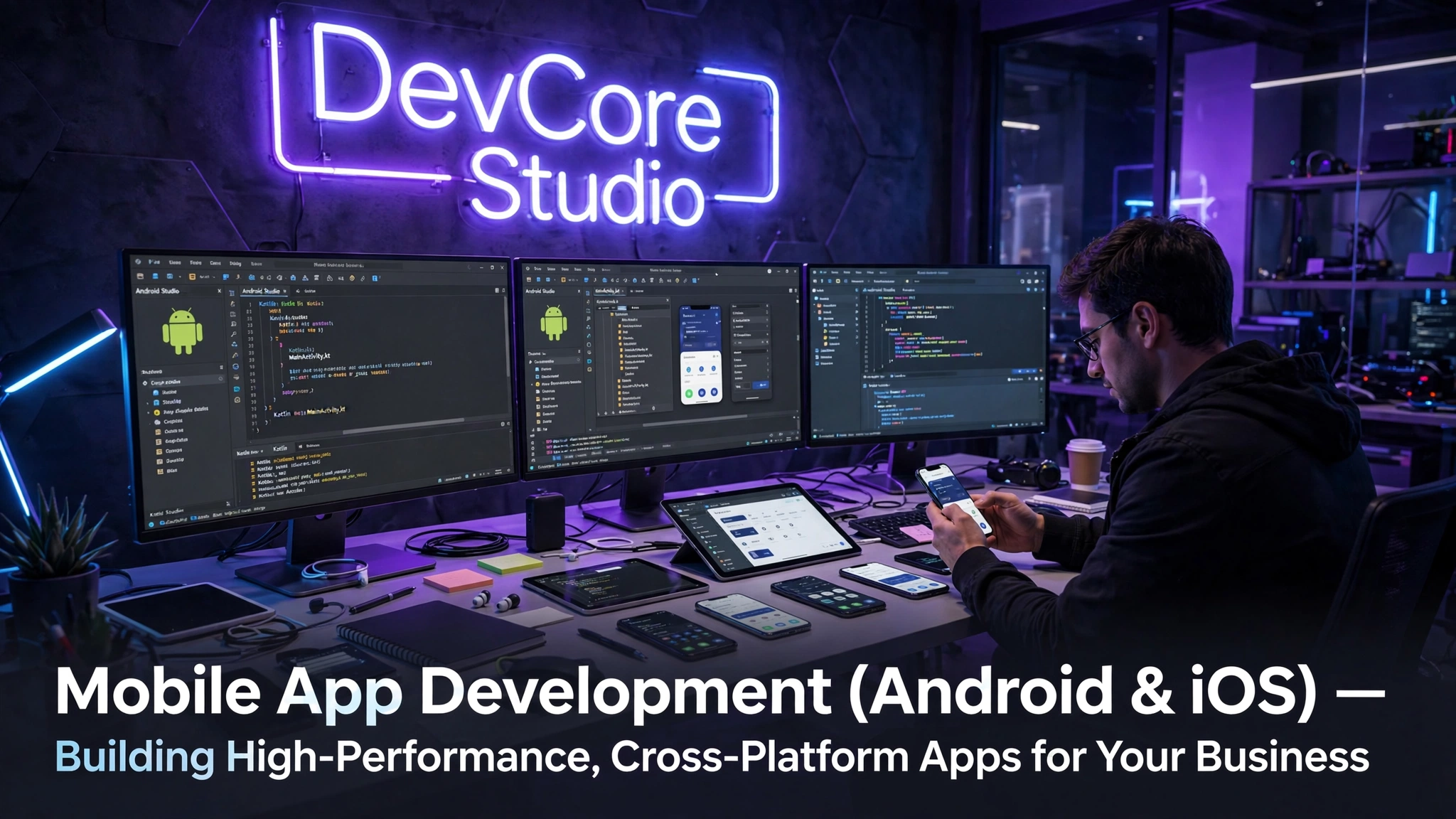 Mobile App Development (Android & iOS)